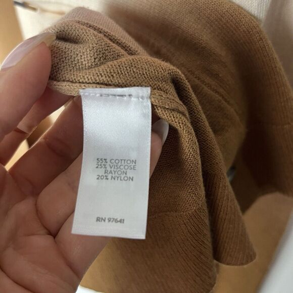 J. Jill Dip Dyed Sunset Ombre Button Up Cardigan Sweater XS Petite Multicolor​ - Picture 5 of 8